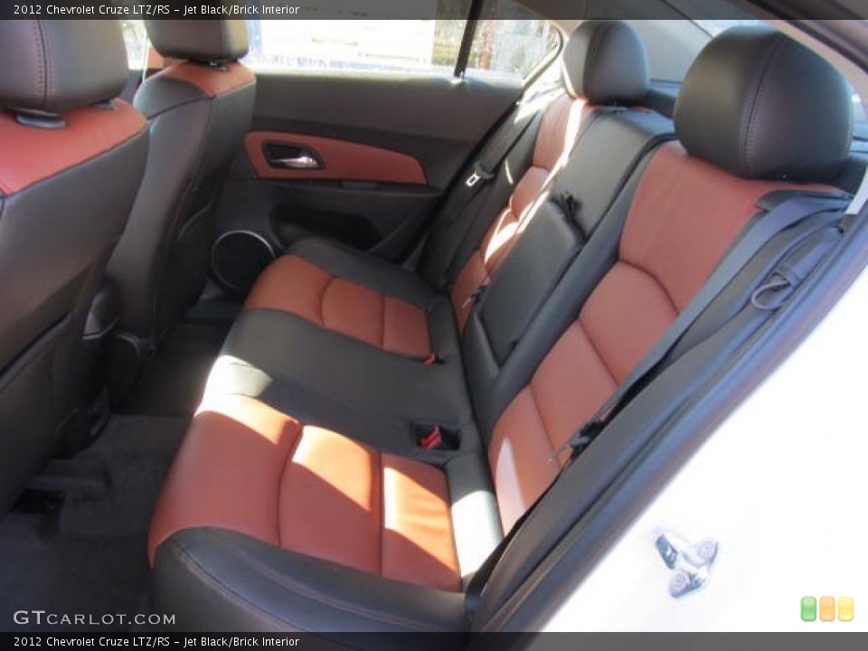 Jet Black/Brick Interior Photo for the 2012 Chevrolet Cruze LTZ/RS #59265241