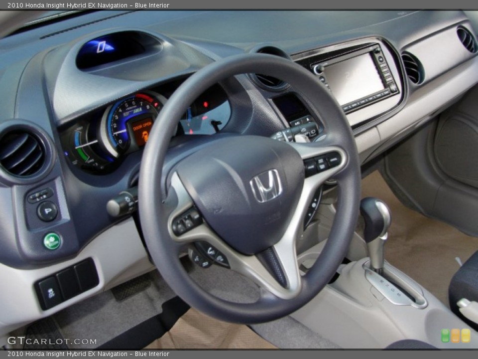 Blue Interior Photo for the 2010 Honda Insight Hybrid EX Navigation #59266386