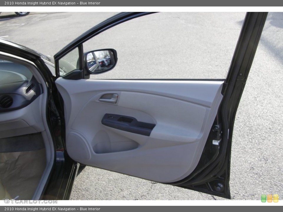 Blue Interior Door Panel for the 2010 Honda Insight Hybrid EX Navigation #59266449