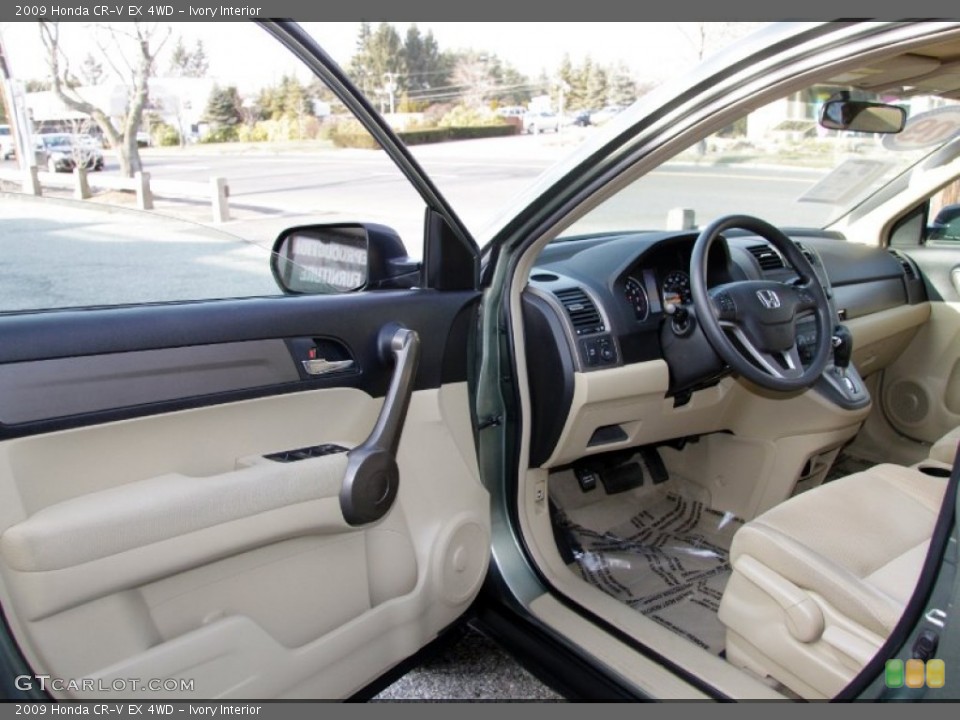 Ivory Interior Photo for the 2009 Honda CR-V EX 4WD #59267163