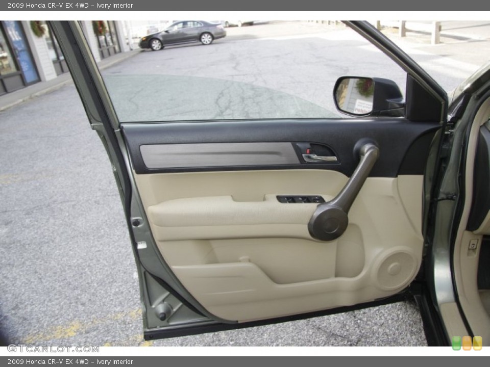 Ivory Interior Door Panel for the 2009 Honda CR-V EX 4WD #59267172
