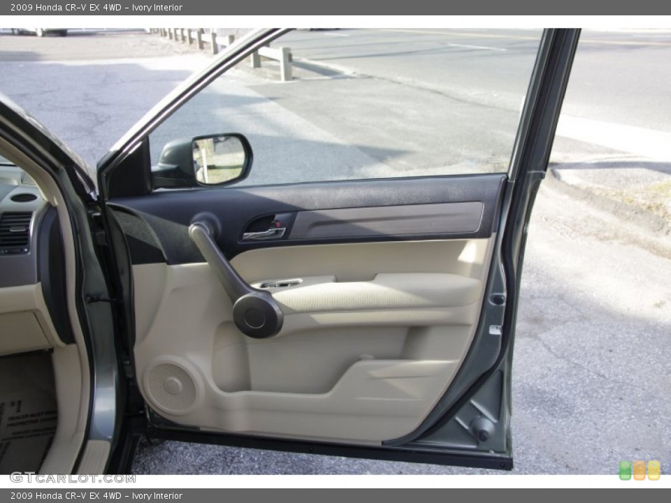 Ivory Interior Door Panel for the 2009 Honda CR-V EX 4WD #59267181