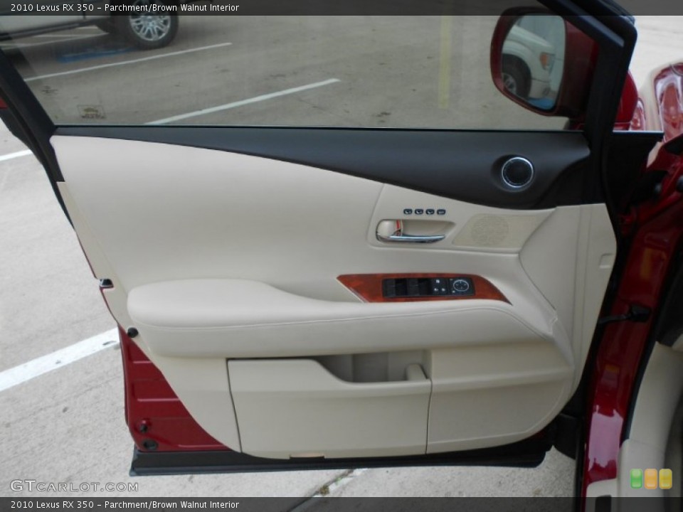 Parchment/Brown Walnut Interior Door Panel for the 2010 Lexus RX 350 #59269840