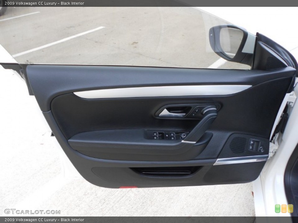 Black Interior Door Panel for the 2009 Volkswagen CC Luxury #59270100