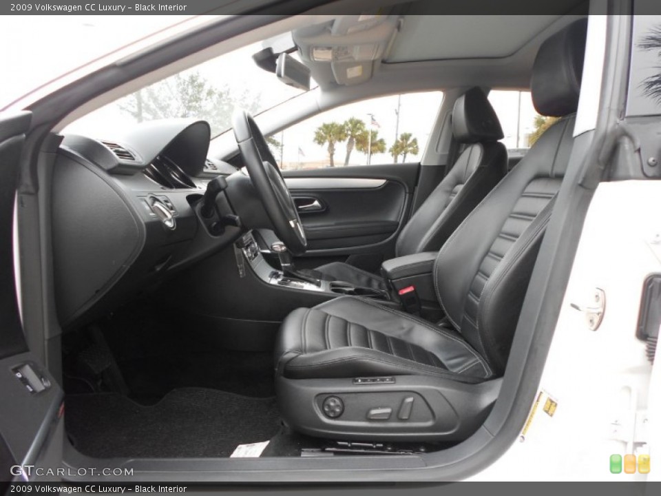 Black Interior Photo for the 2009 Volkswagen CC Luxury #59270109