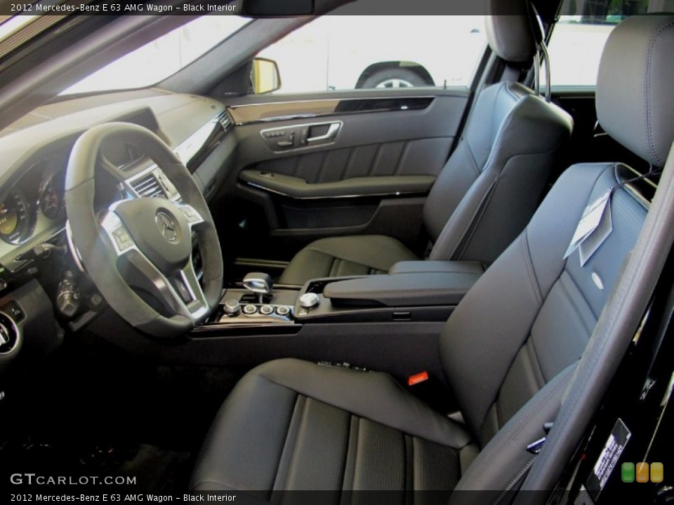 Black Interior Photo for the 2012 Mercedes-Benz E 63 AMG Wagon #59270367