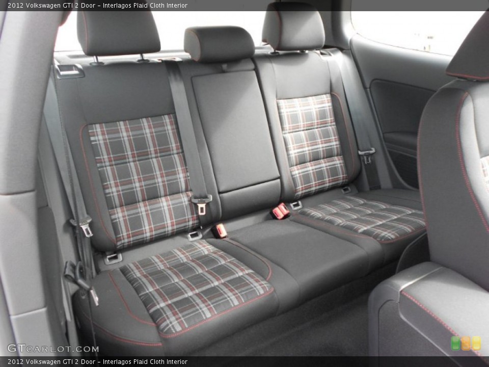 Interlagos Plaid Cloth Interior Photo for the 2012 Volkswagen GTI 2 Door #59271084