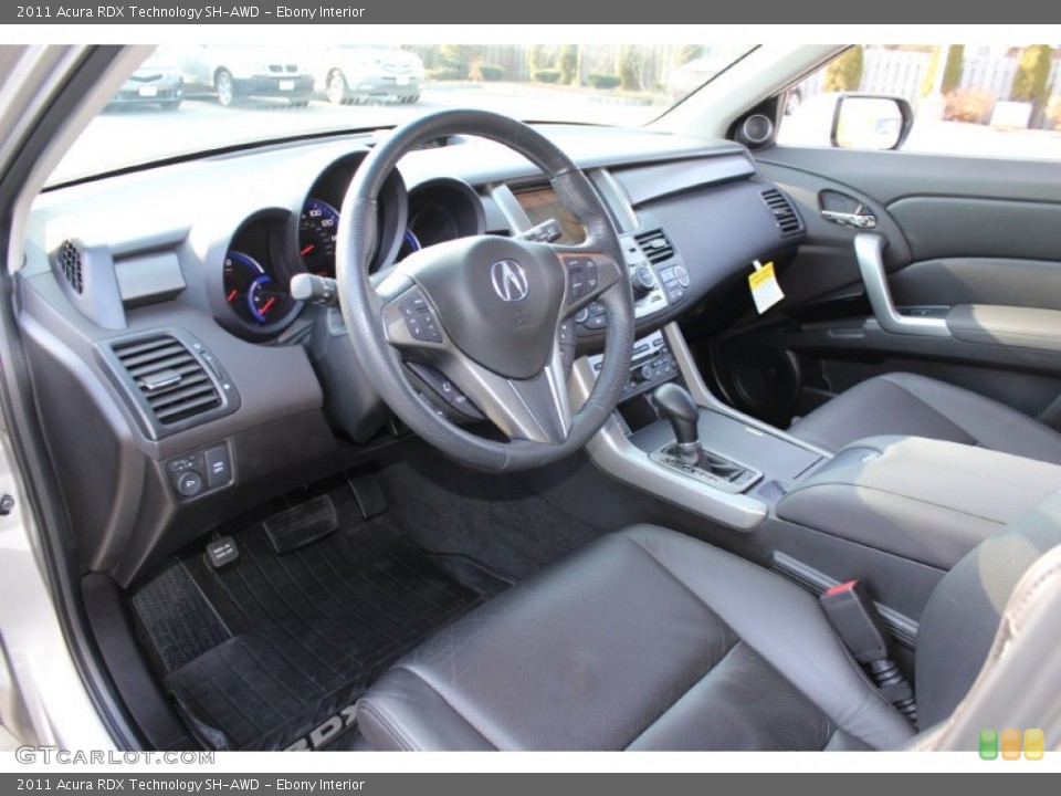Ebony Interior Prime Interior for the 2011 Acura RDX Technology SH-AWD #59272086
