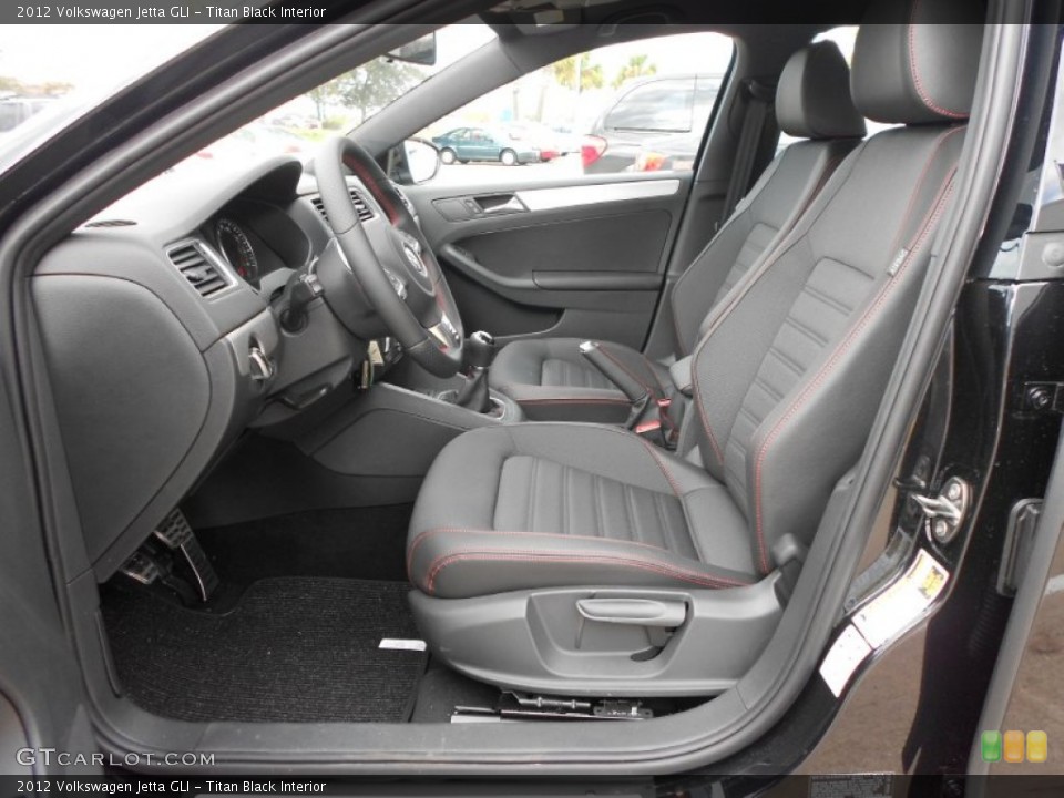 Titan Black Interior Photo for the 2012 Volkswagen Jetta GLI #59272275