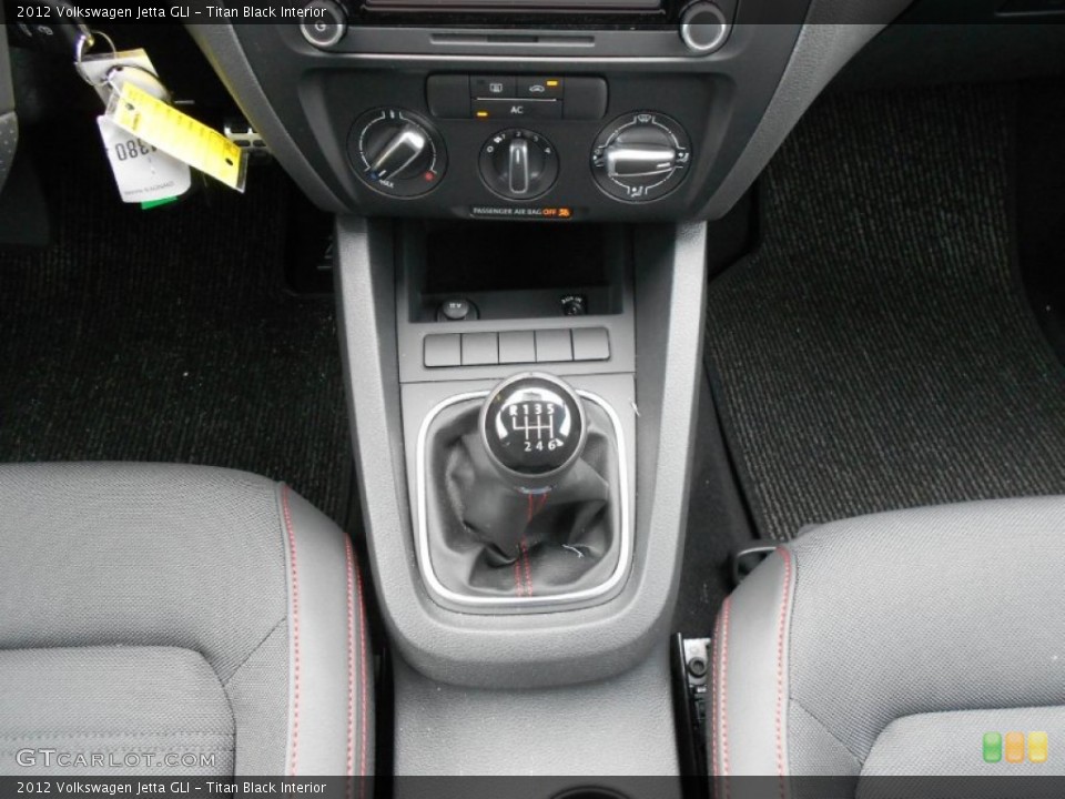 Titan Black Interior Transmission for the 2012 Volkswagen Jetta GLI #59272338