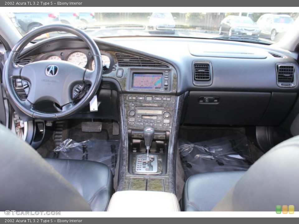 Ebony Interior Dashboard for the 2002 Acura TL 3.2 Type S #59272983