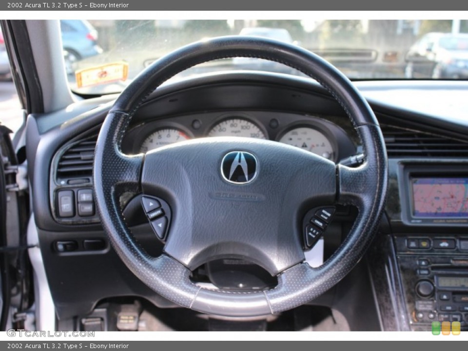 Ebony Interior Steering Wheel for the 2002 Acura TL 3.2 Type S #59272992