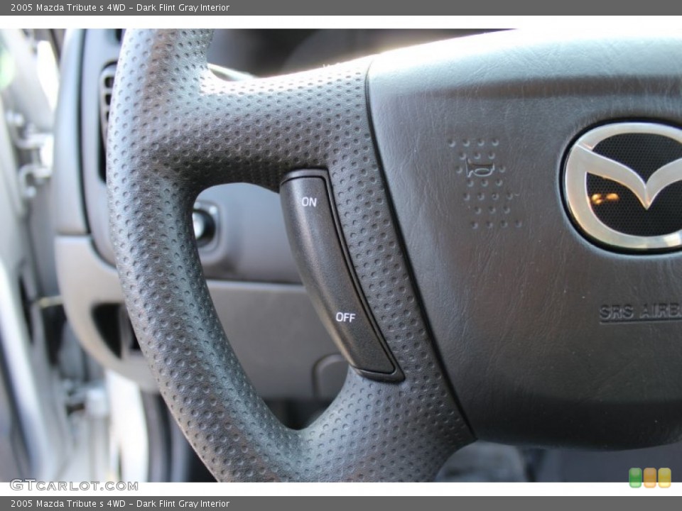 Dark Flint Gray Interior Controls for the 2005 Mazda Tribute s 4WD #59274159