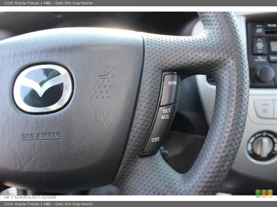 Dark Flint Gray Interior Controls for the 2005 Mazda Tribute s 4WD #59274168