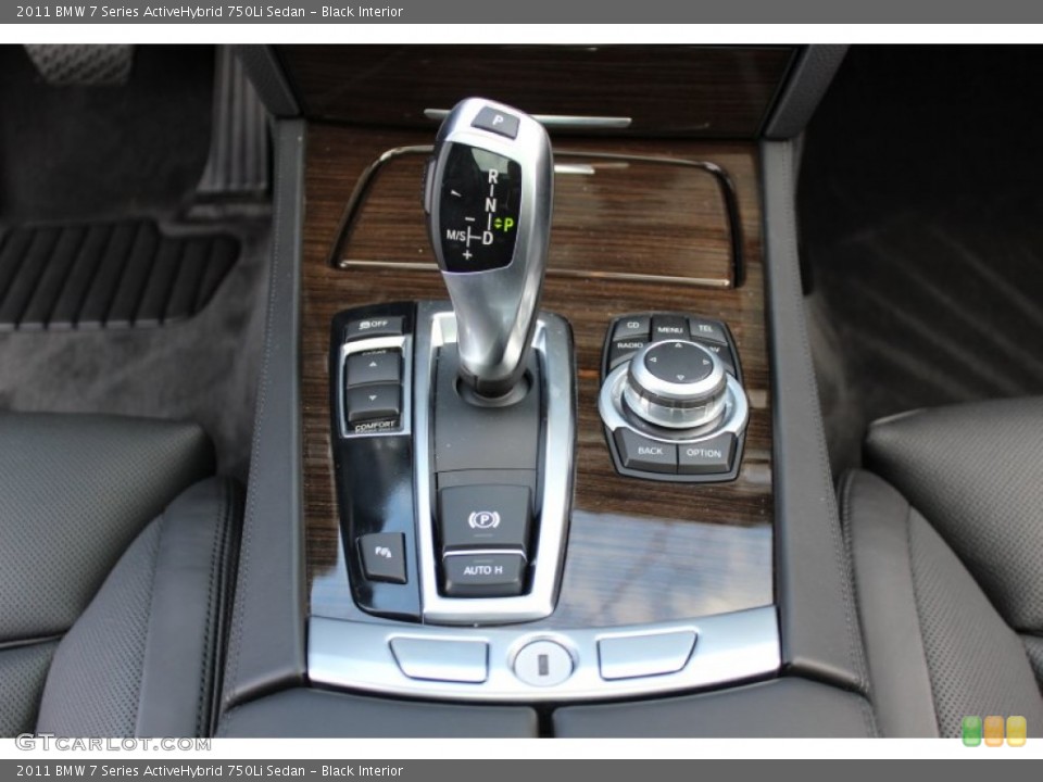 Black Interior Transmission for the 2011 BMW 7 Series ActiveHybrid 750Li Sedan #59274531