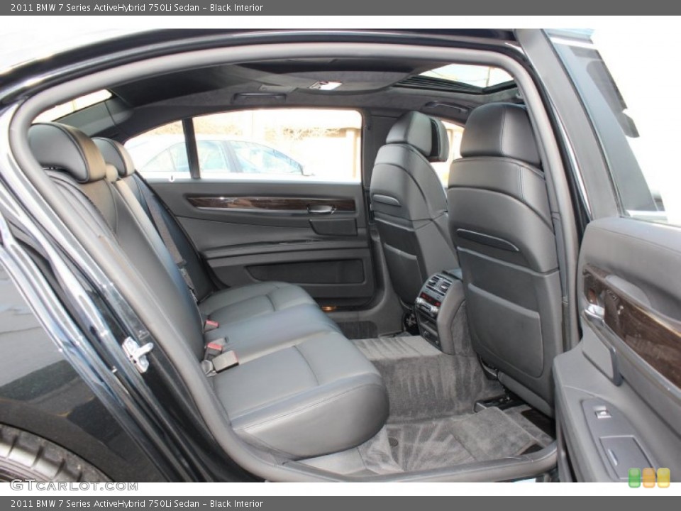 Black Interior Photo for the 2011 BMW 7 Series ActiveHybrid 750Li Sedan #59274573