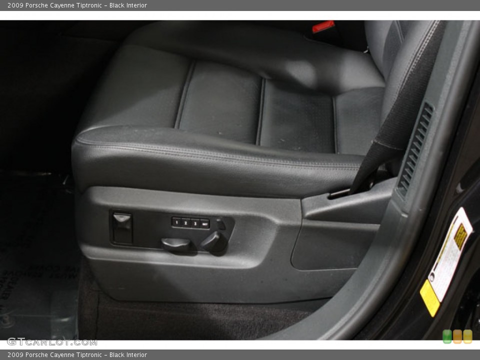 Black Interior Controls for the 2009 Porsche Cayenne Tiptronic #59275725