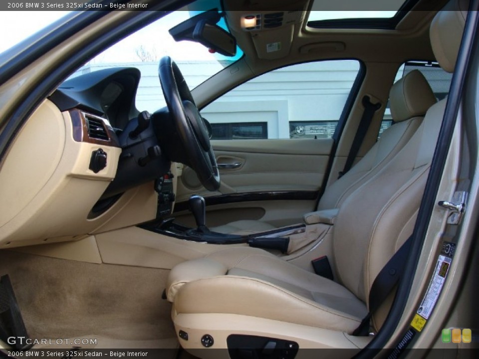 Beige Interior Photo for the 2006 BMW 3 Series 325xi Sedan #59276958