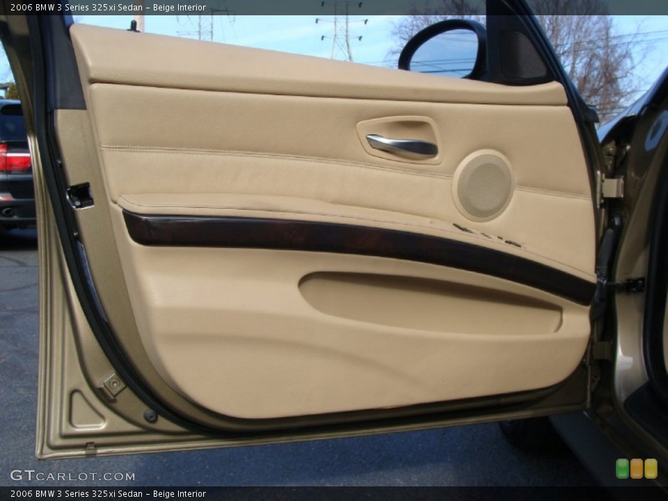 Beige Interior Door Panel for the 2006 BMW 3 Series 325xi Sedan #59276967