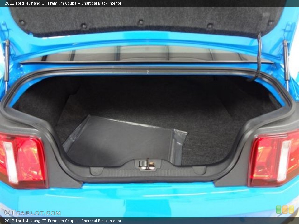 Charcoal Black Interior Trunk for the 2012 Ford Mustang GT Premium Coupe #59278905