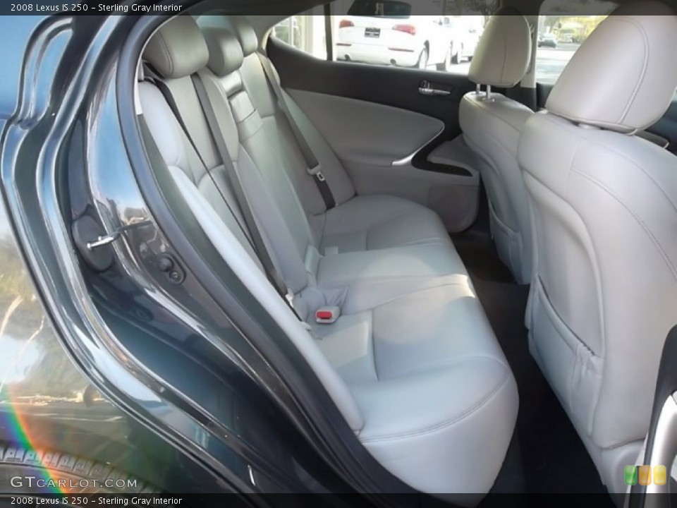 Sterling Gray Interior Photo for the 2008 Lexus IS 250 #59279685