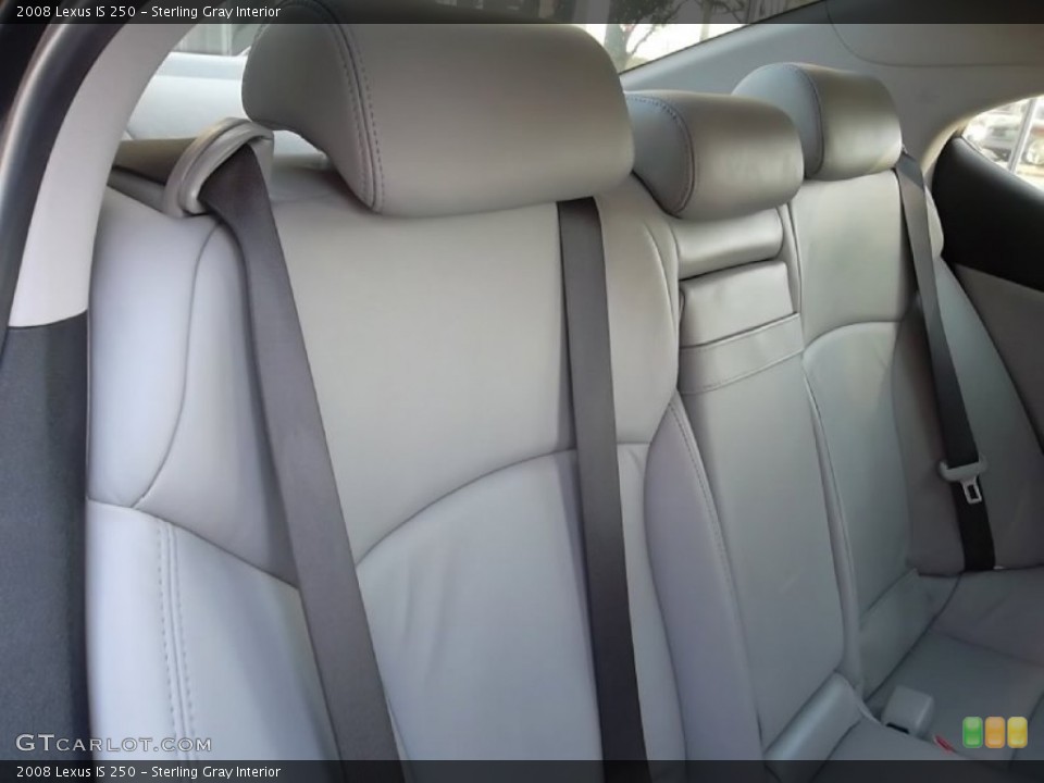 Sterling Gray Interior Photo for the 2008 Lexus IS 250 #59279694