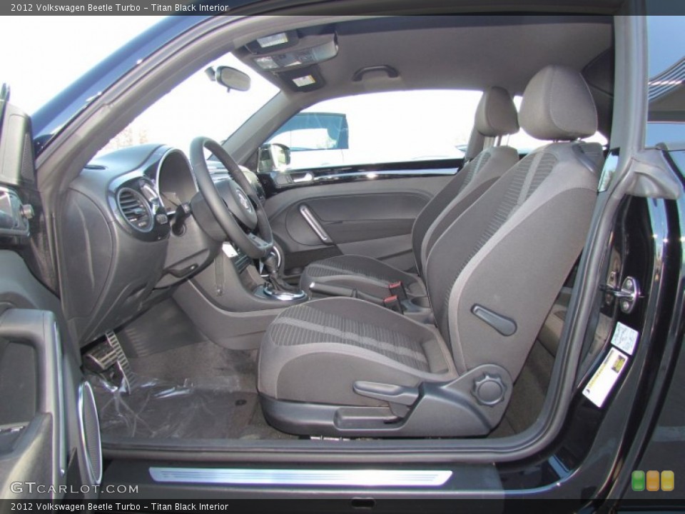 Titan Black Interior Photo for the 2012 Volkswagen Beetle Turbo #59281380