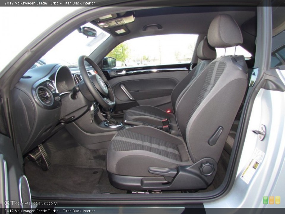 Titan Black Interior Photo for the 2012 Volkswagen Beetle Turbo #59281659