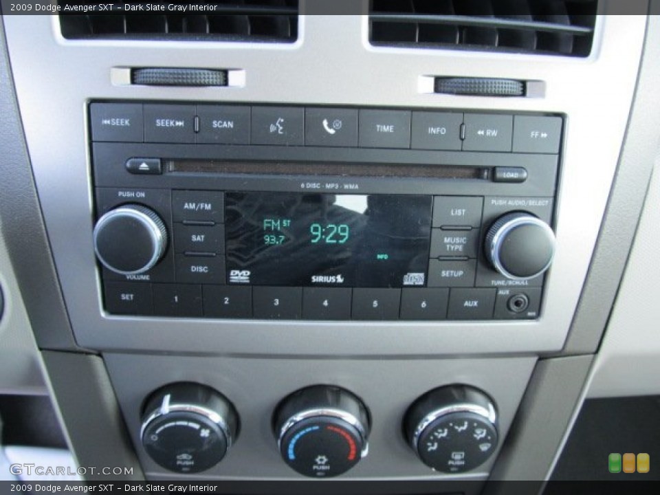 Dark Slate Gray Interior Audio System for the 2009 Dodge Avenger SXT #59281869