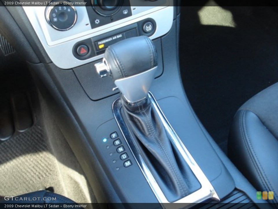 Ebony Interior Transmission for the 2009 Chevrolet Malibu LT Sedan #59281998