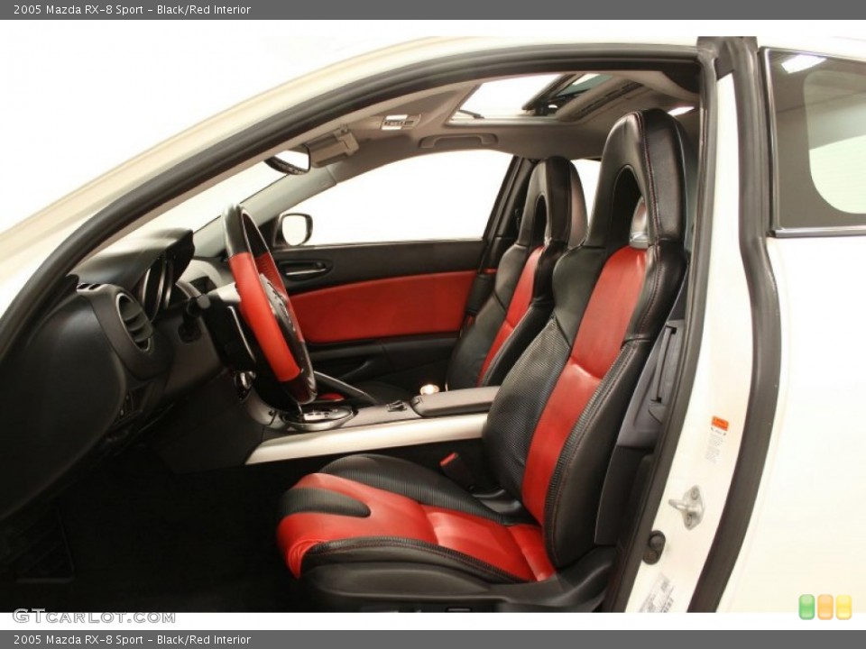 Black/Red Interior Photo for the 2005 Mazda RX-8 Sport #59283802