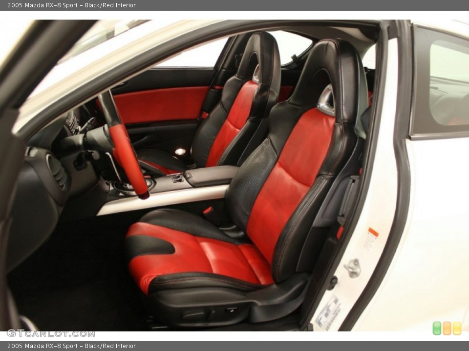 Black/Red Interior Photo for the 2005 Mazda RX-8 Sport #59283811