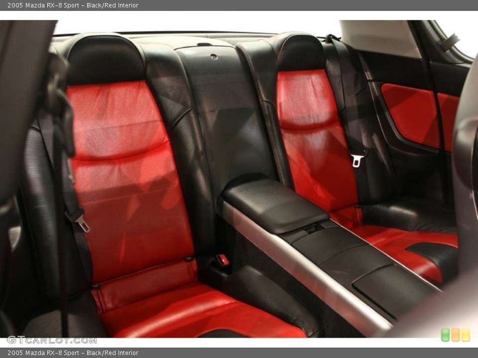 Black/Red Interior Photo for the 2005 Mazda RX-8 Sport #59283873
