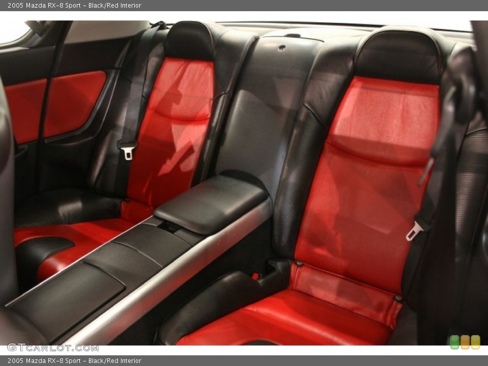 Black/Red Interior Photo for the 2005 Mazda RX-8 Sport #59283882