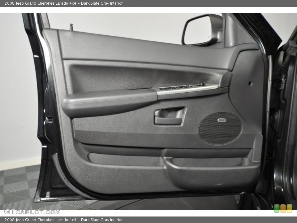 Dark Slate Gray Interior Door Panel for the 2008 Jeep Grand Cherokee Laredo 4x4 #59284824