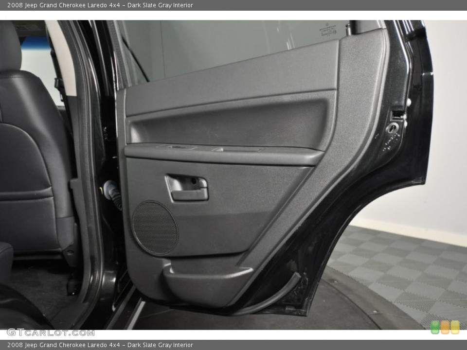 Dark Slate Gray Interior Door Panel for the 2008 Jeep Grand Cherokee Laredo 4x4 #59284920