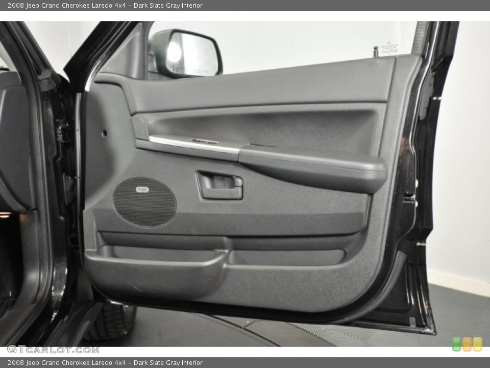 Dark Slate Gray Interior Door Panel for the 2008 Jeep Grand Cherokee Laredo 4x4 #59284944