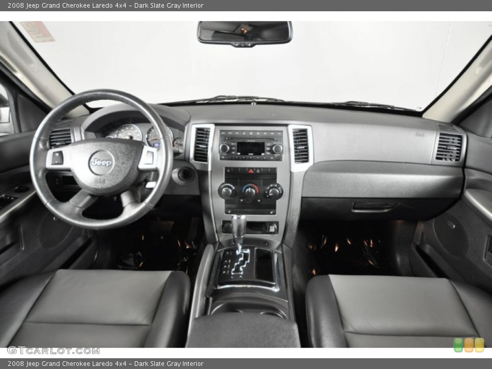Dark Slate Gray Interior Dashboard for the 2008 Jeep Grand Cherokee Laredo 4x4 #59284982