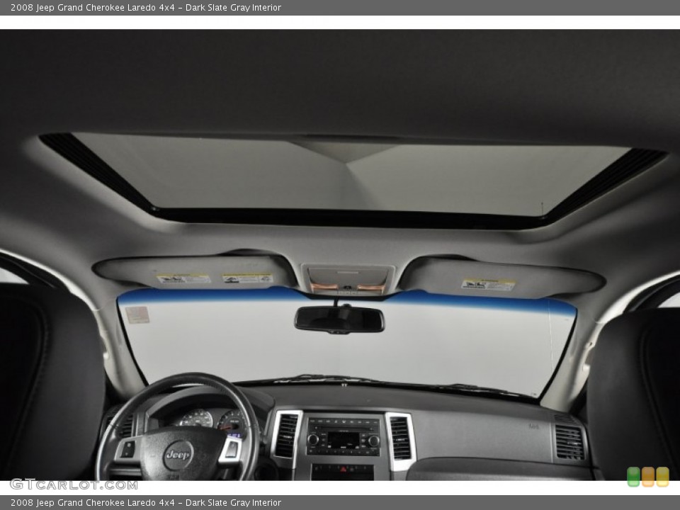Dark Slate Gray Interior Sunroof for the 2008 Jeep Grand Cherokee Laredo 4x4 #59285031
