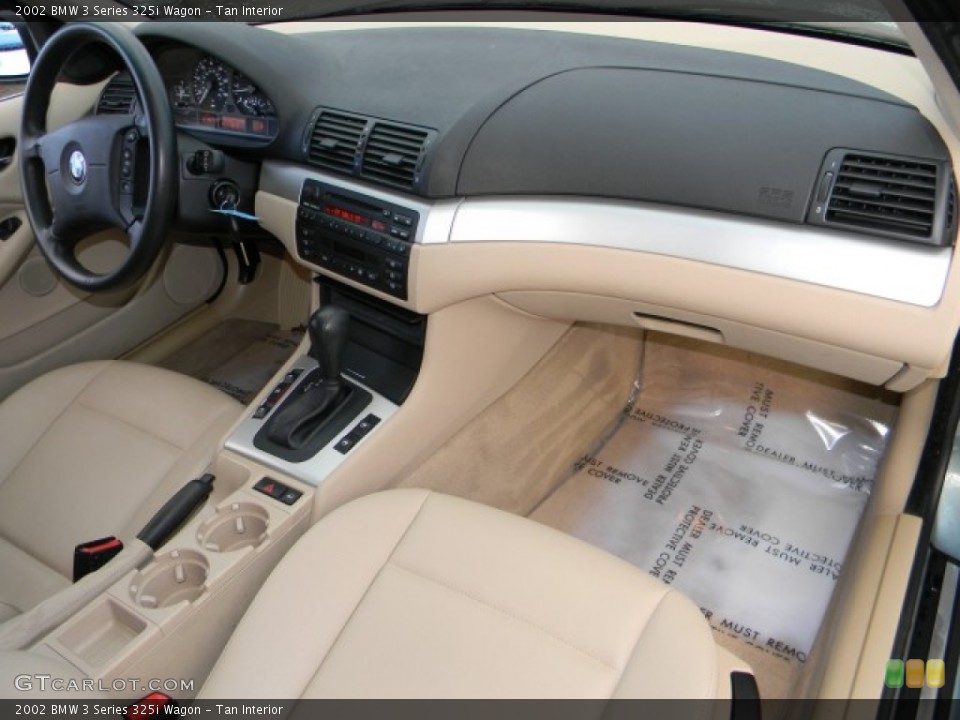 Tan Interior Dashboard for the 2002 BMW 3 Series 325i Wagon #59286027