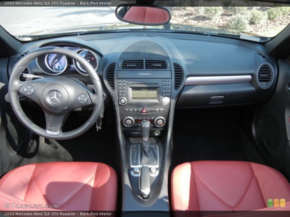 Black/Red Interior Dashboard for the 2009 Mercedes-Benz SLK 350 Roadster #59286210