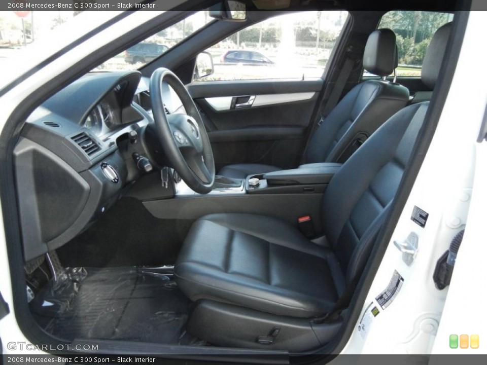 Black Interior Photo for the 2008 Mercedes-Benz C 300 Sport #59286423