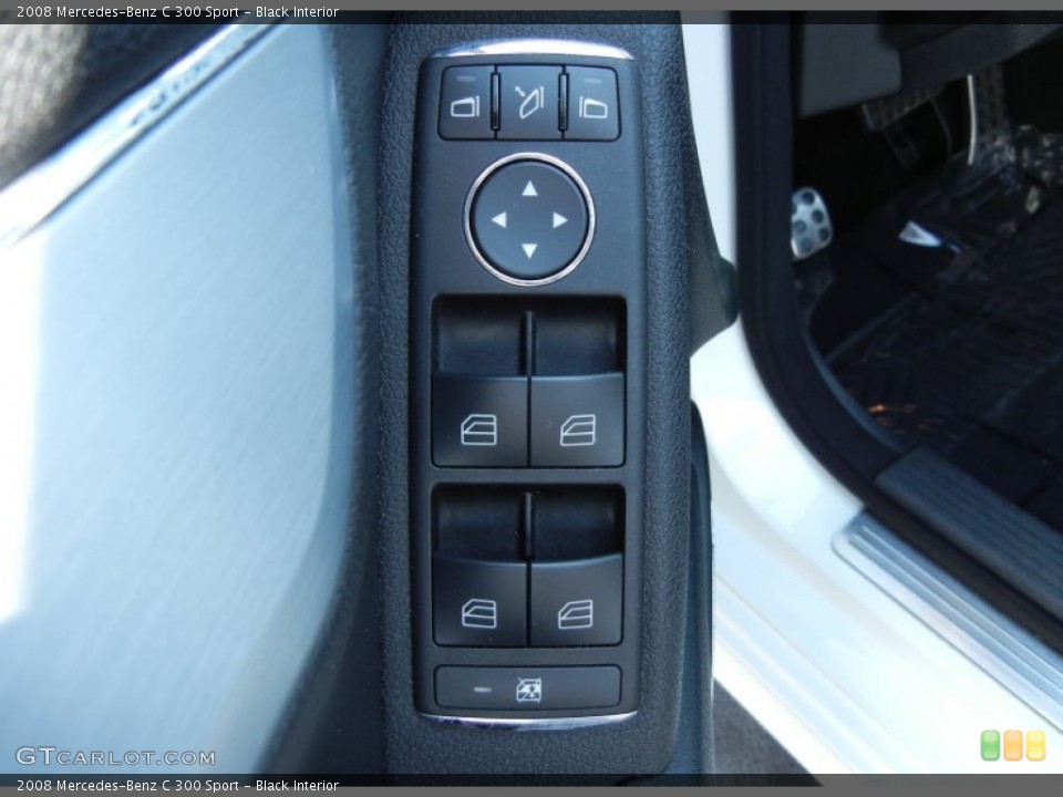 Black Interior Controls for the 2008 Mercedes-Benz C 300 Sport #59286441
