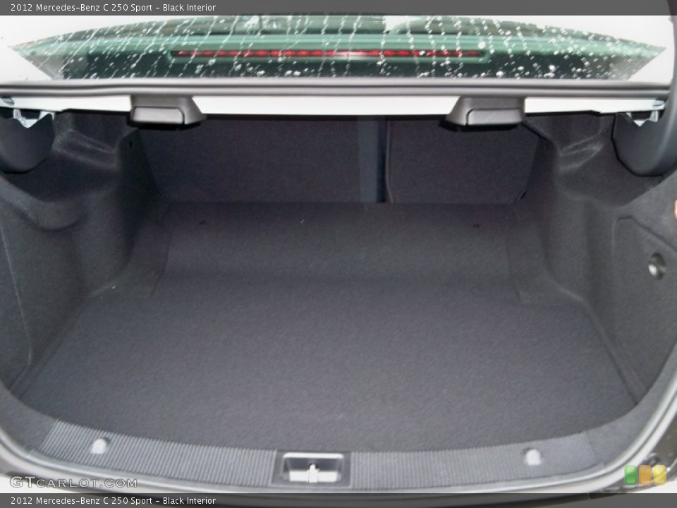 Black Interior Trunk for the 2012 Mercedes-Benz C 250 Sport #59290662