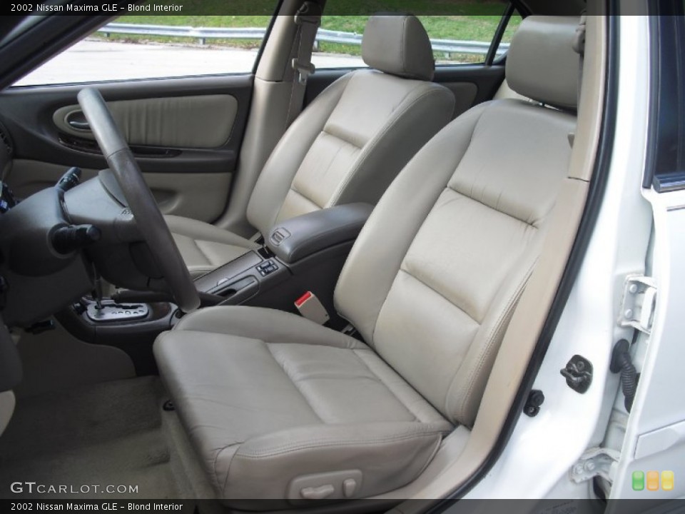 Blond Interior Photo for the 2002 Nissan Maxima GLE #59297184