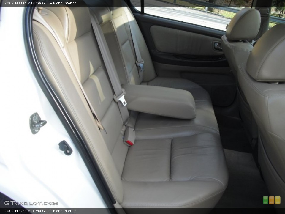 Blond Interior Photo for the 2002 Nissan Maxima GLE #59297283