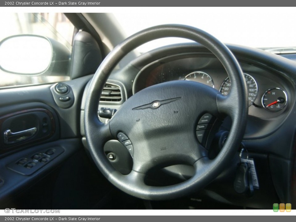 Dark Slate Gray Interior Steering Wheel for the 2002 Chrysler Concorde LX #59299509