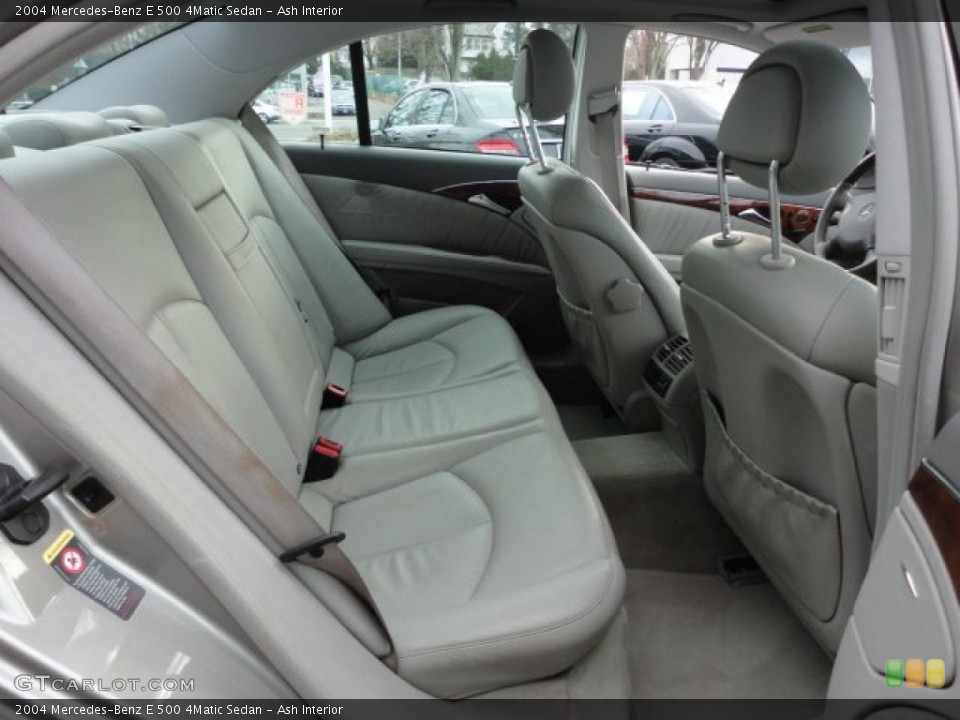 Ash Interior Photo for the 2004 Mercedes-Benz E 500 4Matic Sedan #59300234