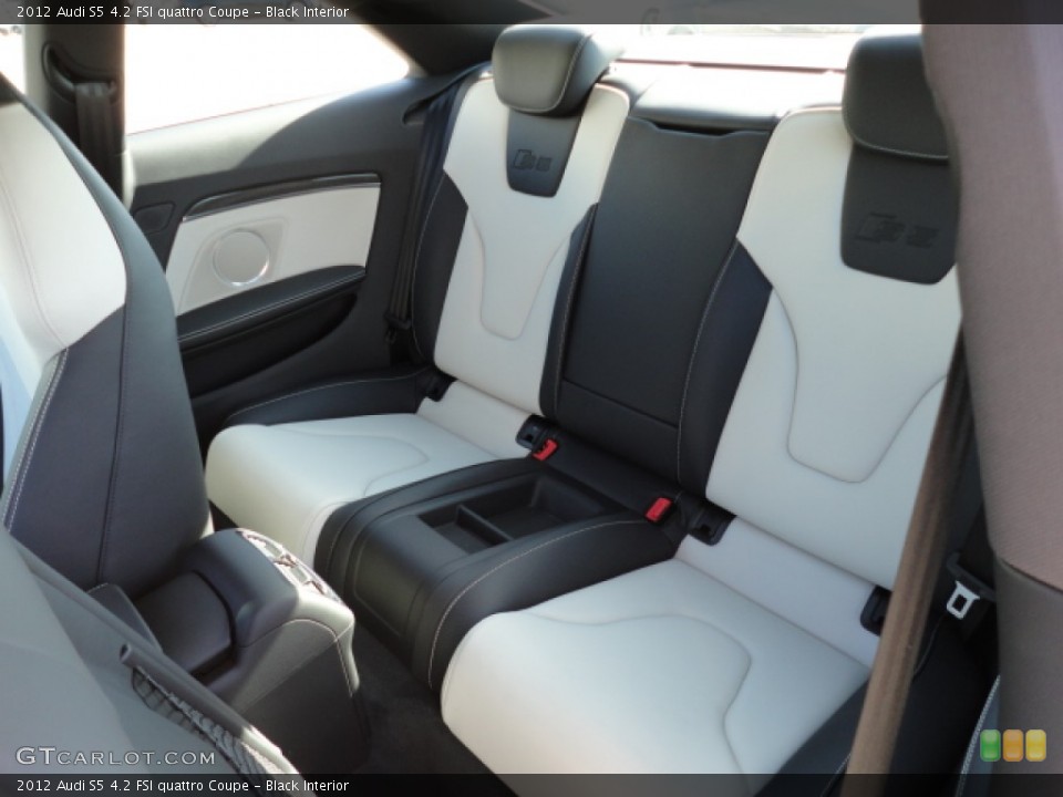 Black Interior Photo for the 2012 Audi S5 4.2 FSI quattro Coupe #59301137