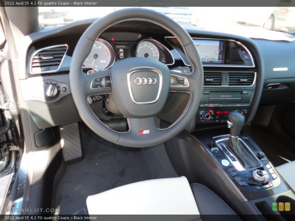 Black Interior Dashboard for the 2012 Audi S5 4.2 FSI quattro Coupe #59301146